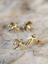 Swallow Brass Earrings