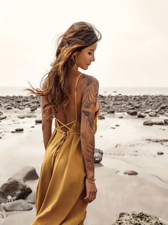 Endless Summer Dress Mustard