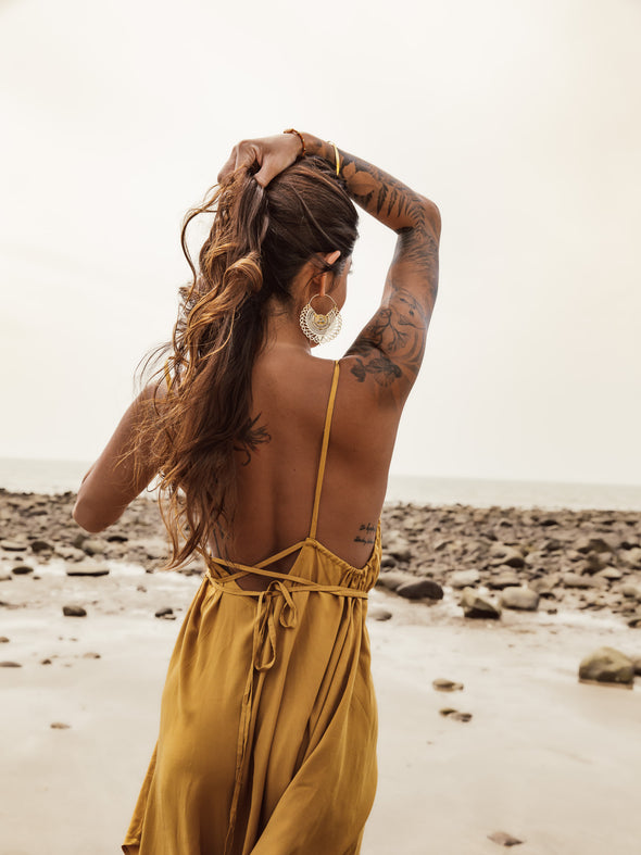 Endless Summer Dress Mustard
