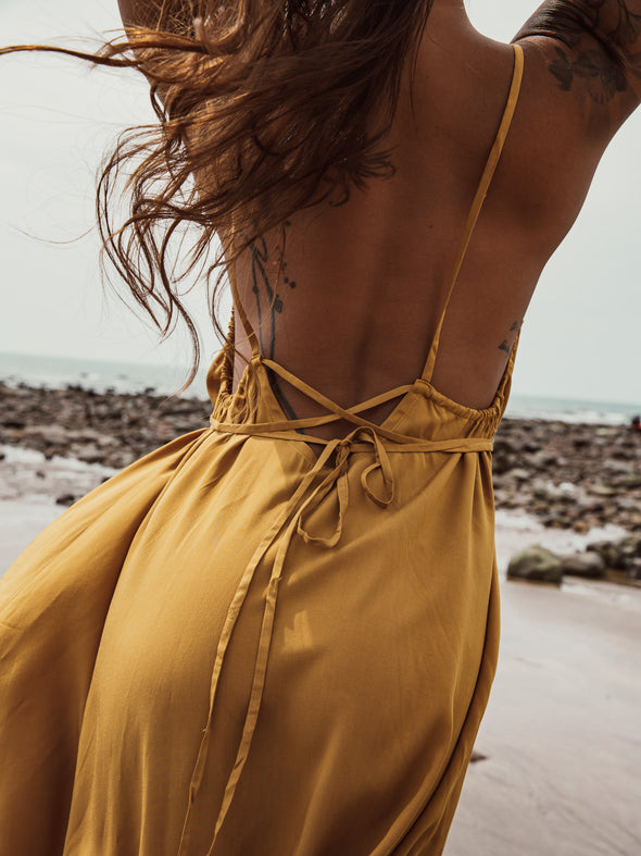 Endless Summer Dress Mustard