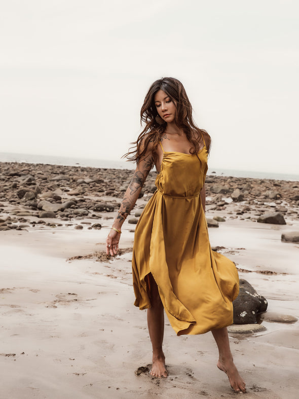 Endless Summer Dress Mustard