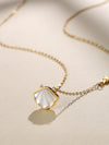 Shell Shape Necklace, Mother of Pearl Necklace, Mother of Pearl, Necklace.