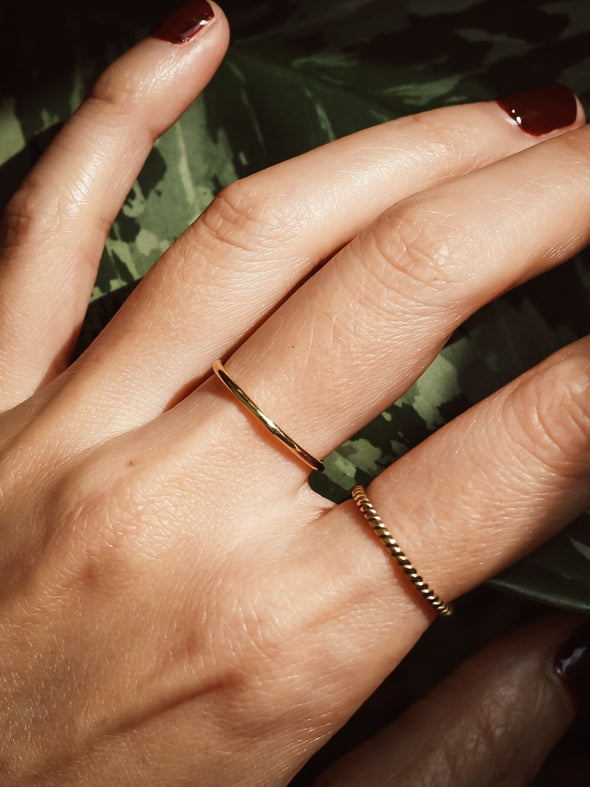 Abiya Brass Ring