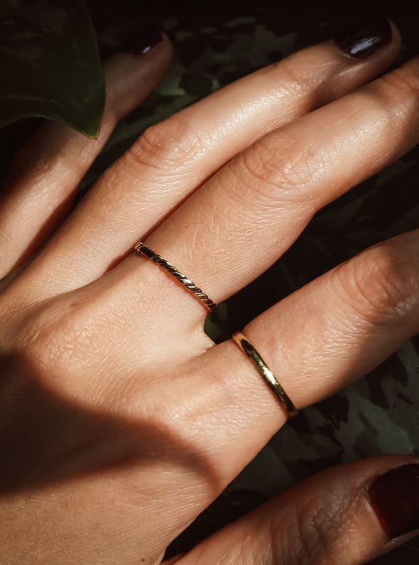 Abiya Brass Ring