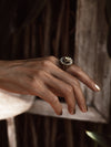 Ancient Egyptian God of the Moon Khonsu Brass Ring