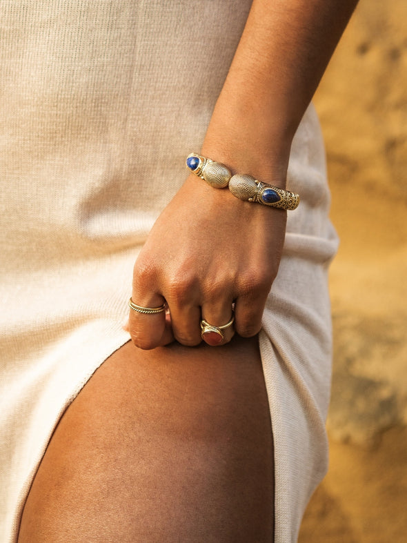 Layla Gemstone Bangle