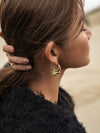 Retro Style Daja Brass Earrings