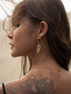 Vahana Brass Earrings