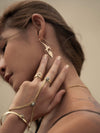 Vahana Brass Earrings