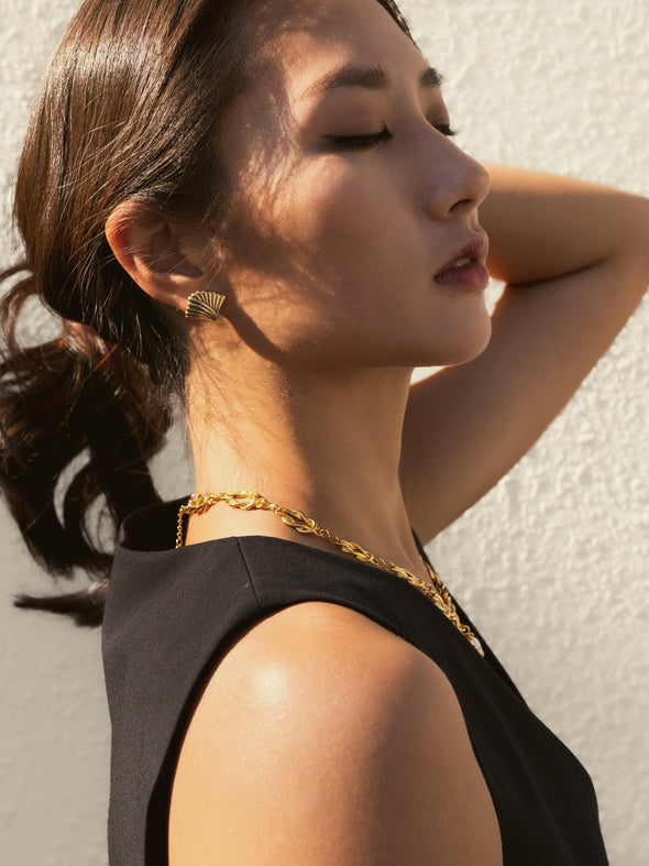 Suri Brass Earrings, Brass Earrings, Handmade Earrings, Earrings.