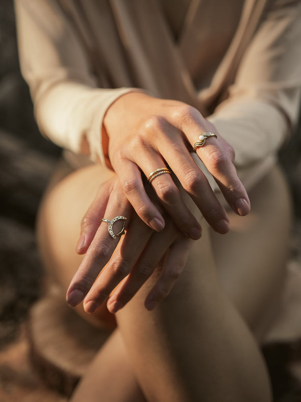 Moonlight Brass Ring, Brass Ring, Boho Ring, Hippie Ring, Handmade Ring, Moon Ring, Moon.