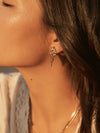 Dita Brass Earrings, Brass Earrings, Exotic Earrings, Boho Earrings, Hippie Earrings, Tribal Earrings, Handmade Earrings.