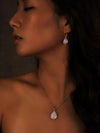 Gemma Gemstone Necklace - Moonstone Necklace, Gemstone Jewelry