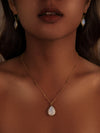 Gemma Gemstone Necklace - Moonstone Necklace, Gemstone Jewelry