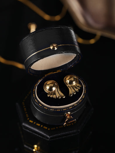 Issy Brass Earrings