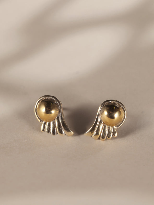 Issy Brass Earrings