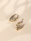 Retro Style Daja Brass Earrings