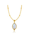 Gemma Gemstone Necklace - Moonstone Necklace, Gemstone Jewelry