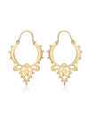 Binaka Brass Earrings