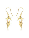 Vahana Brass Earrings