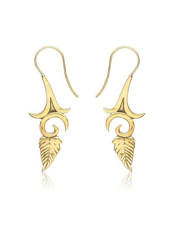 Vahana Brass Earrings
