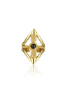 Tara Gemstone Brass Ring - Black Onyx Ring, Brass Jewelry, Gemstone Jewelry