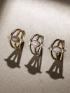Deliz Gemstone Ring - Moonstone Ring, Labradorite Ring, Silver Ring, Brass Ring, Brass Jewelry, Gemstone