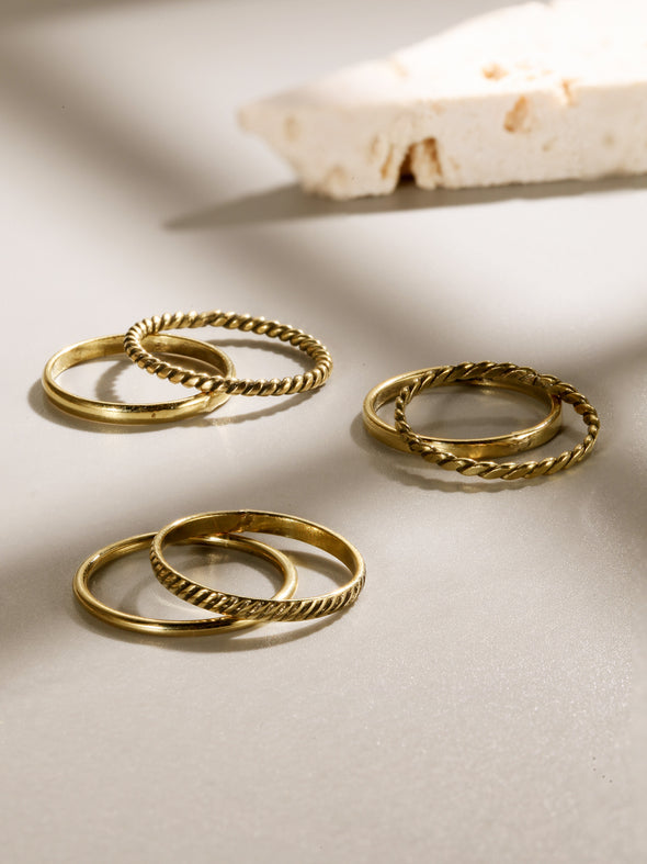 Abiya Brass Ring