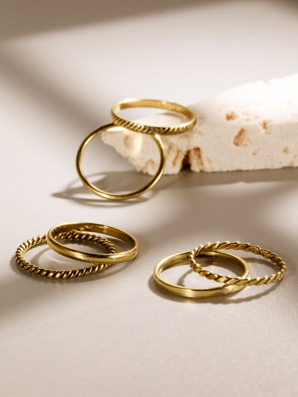Abiya Brass Ring