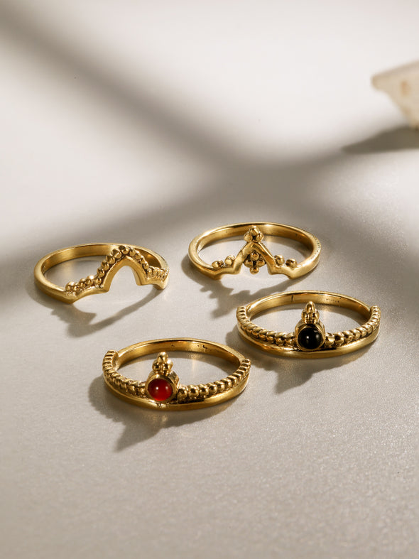 Mix and Match Brass Ring (The Crown, Kamada, Vasana)