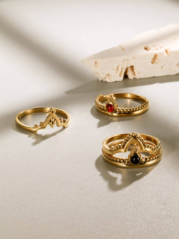 Mix and Match Brass Ring (The Crown, Kamada, Vasana)