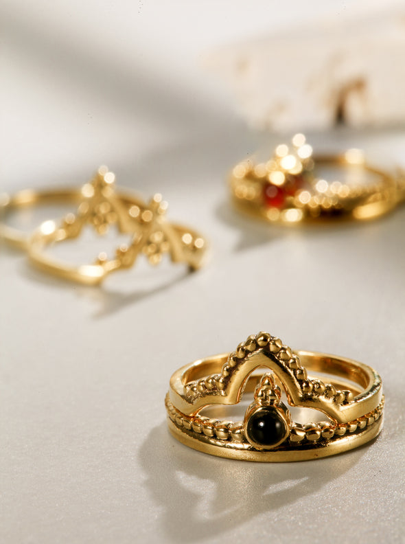 Mix and Match Brass Ring (The Crown, Kamada, Vasana)