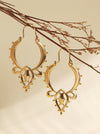 Binaka Brass Earrings