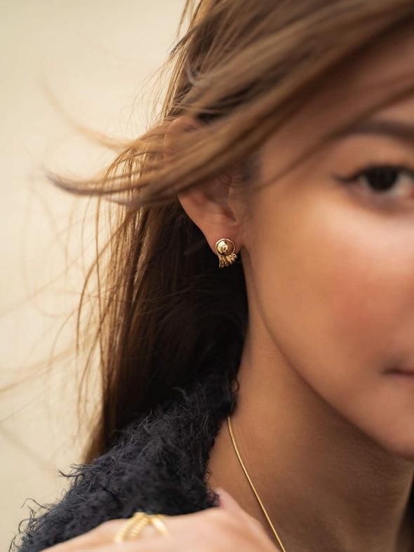 Issy Brass Earrings