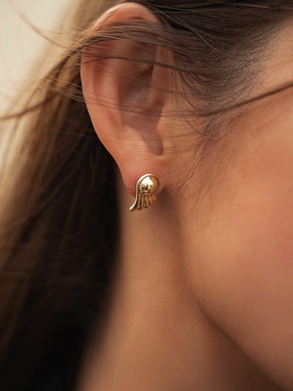 Issy Brass Earrings