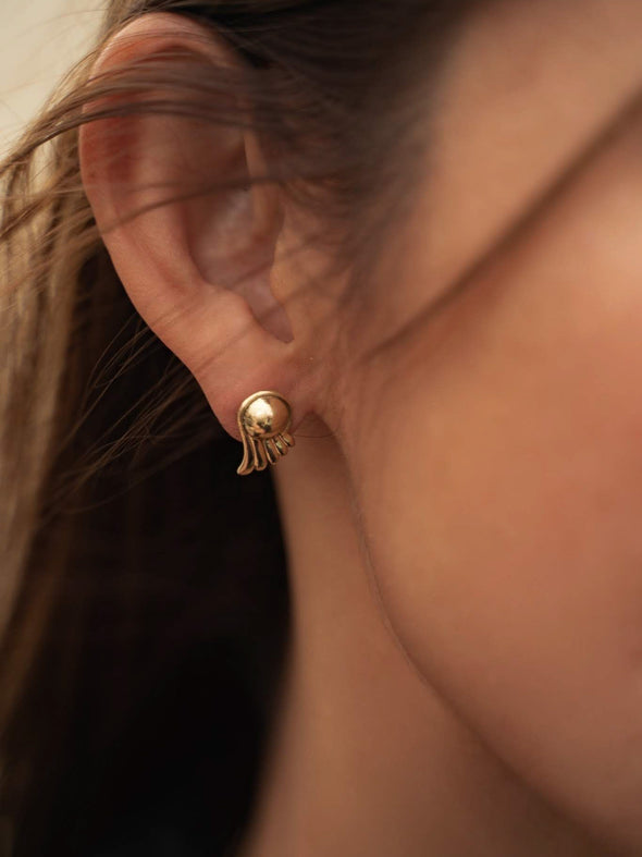 Issy Brass Earrings