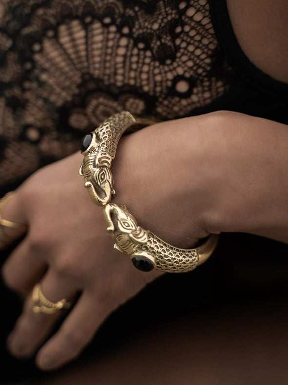 Layla Gemstone Bangle