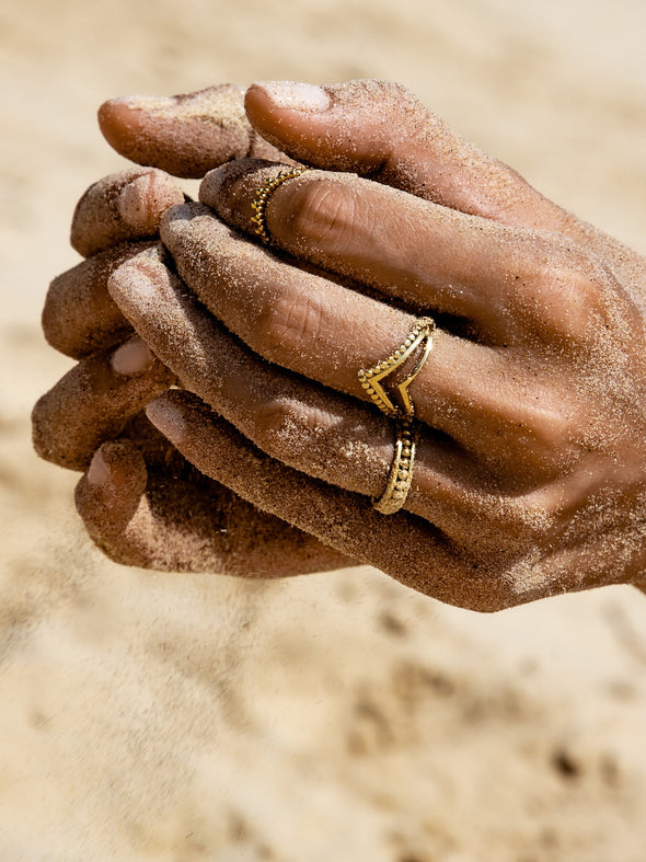Mix and Match Brass Ring(Alia, Hestia, Ira, Neela)