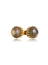 Twinkle Twinkle Gemstone Brass Ring-Labradorite