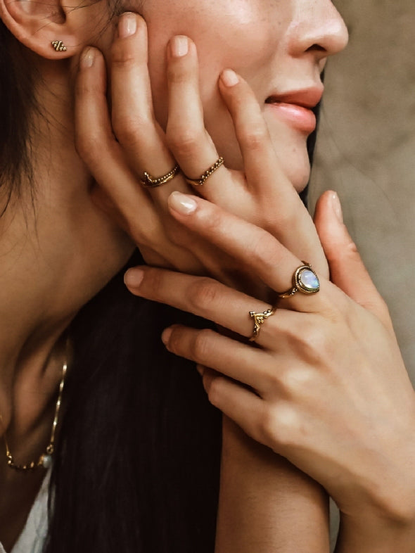 Mix and Match Brass Ring (The Crown, Kamada, Vasana)