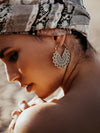 Ray of Light Brass Earrings - Brass Jewelry